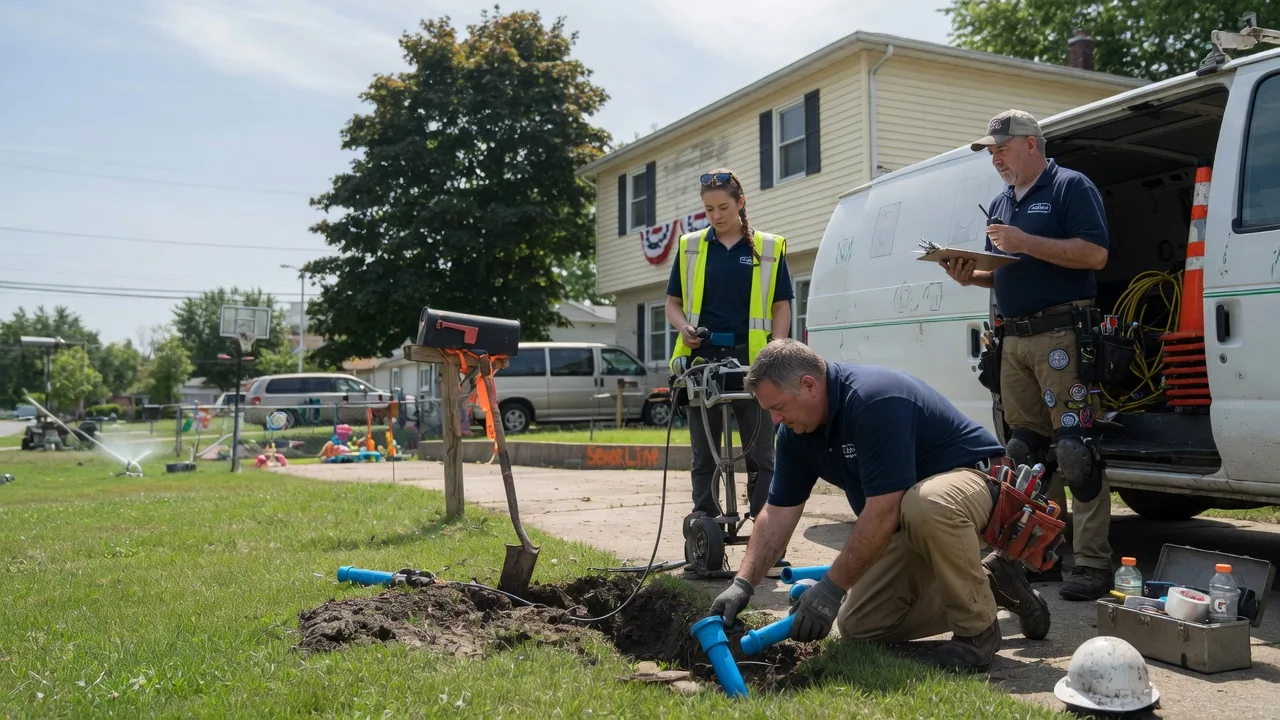Slab Leak Repair in Laceyville, PA near me